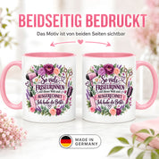 Herzbotschaft Tasse Friseurin Danke Geschenk Beste Friseurin 330 ml