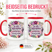 Herzbotschaft Tasse Friseurin Danke Geschenk Beste Friseurin 330 ml