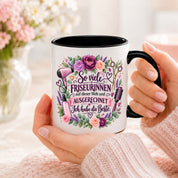 Herzbotschaft Tasse Friseurin Danke Geschenk Beste Friseurin 330 ml