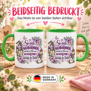 Herzbotschaft Tasse Nachbarin Beste Nachbarin Geschenk 330 ml