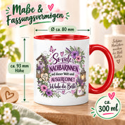 Herzbotschaft Tasse Nachbarin Beste Nachbarin Geschenk 330 ml