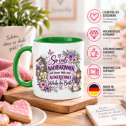 Herzbotschaft Tasse Nachbarin Beste Nachbarin Geschenk 330 ml