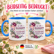 Herzbotschaft Tasse Ärztin Geschenk Danke Beste Ärztin 330 ml