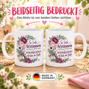 Herzbotschaft Tasse Ärztin Geschenk Danke Beste Ärztin 330 ml