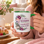 Herzbotschaft Tasse Ärztin Geschenk Danke Beste Ärztin 330 ml