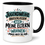 Herzbotschaft Tasse Jugendweihe Geschenk lustig 330 ml