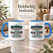 Herzbotschaft Tasse Jugendweihe Geschenk lustig 330 ml