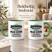 Herzbotschaft Tasse Jugendweihe Geschenk lustig 330 ml
