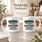 Herzbotschaft Tasse Jugendweihe Geschenk lustig 330 ml