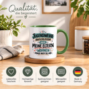 Herzbotschaft Tasse Jugendweihe Geschenk lustig 330 ml