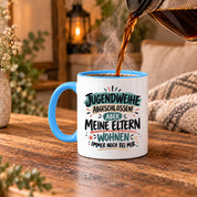 Herzbotschaft Tasse Jugendweihe Geschenk lustig 330 ml