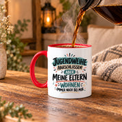 Herzbotschaft Tasse Jugendweihe Geschenk lustig 330 ml