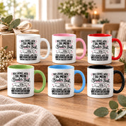 Herzbotschaft Tasse Bruder Geschenk lustiger Spruch Geschwister 330 ml