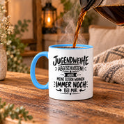 Herzbotschaft Tasse Jugendweihe Geschenk lustig 330 ml
