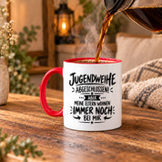 Herzbotschaft Tasse Jugendweihe Geschenk lustig 330 ml