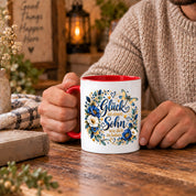 Herzbotschaft Tasse Sohn, Glück ist einen Sohn wie dich zu haben – Geschenk