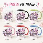 Herzbotschaft Tasse Freundin – Glück ist eine Freundin wie dich zu haben