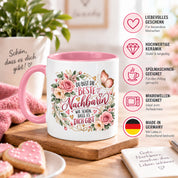 Herzbotschaft Tasse Beste Nachbarin – Schön, dass es dich gibt – Geschenk