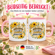 Herzbotschaft Tasse Schwiegermama – Ich habe die Beste – Geschenk
