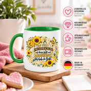 Herzbotschaft Tasse Schwiegermama – Ich habe die Beste – Geschenk