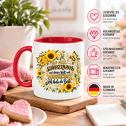 Herzbotschaft Tasse Schwiegermama – Ich habe die Beste – Geschenk