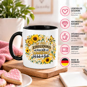 Herzbotschaft Tasse Schwiegermama – Ich habe die Beste – Geschenk