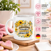 Herzbotschaft Tasse Schwiegermama – Ich habe die Beste – Geschenk