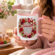 Herzbotschaft Tasse Schwester – Unsere Wege mögen sich ändern – Geschenk