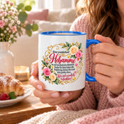 Herzbotschaft Tasse Hebamme – Geschenk des Himmels – Dankeschön Geschenk