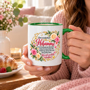 Herzbotschaft Tasse Hebamme – Geschenk des Himmels – Dankeschön Geschenk