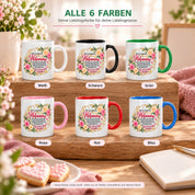 Herzbotschaft Tasse Hebamme – Geschenk des Himmels – Dankeschön Geschenk