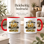 60 Geburtstag Tasse Lustiger Spruch Geschenk 330 ml Keramiktasse für Männer Frauen Jubiläum Geburtstag 60 Jahre