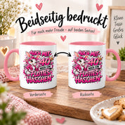 Herzbotschaft Tasse 40. Geburtstag Frau – Auch mit 40 noch ein flottes Häschen – lustiges Geburtstagsgeschenk für Frauen, Freundin, Schwester, Kollegin, Mama oder Ehefrau – witzige Hasen Tasse – 330 ml Keramiktasse