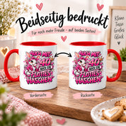 Herzbotschaft Tasse 40. Geburtstag Frau – Auch mit 40 noch ein flottes Häschen – lustiges Geburtstagsgeschenk für Frauen, Freundin, Schwester, Kollegin, Mama oder Ehefrau – witzige Hasen Tasse – 330 ml Keramiktasse