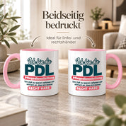 PDL Tasse Pflegedienstleitung Geschenk 330 ml Lustiger Spruch Keramiktasse Pflege Leitung Geburtstag Weihnachten Kollegin