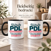 PDL Tasse Pflegedienstleitung Geschenk 330 ml Lustiger Spruch Keramiktasse Pflege Leitung Geburtstag Weihnachten Kollegin