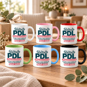 PDL Tasse Pflegedienstleitung Geschenk 330 ml Lustiger Spruch Keramiktasse Pflege Leitung Geburtstag Weihnachten Kollegin