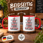 Glühweinwichtel Tasse lustiger Weihnachts Spruch 330 ml Keramiktasse Wichtel Geschenk Weihnachten Advent Glühwein Humor