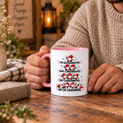Glühweinwichtel Tasse lustiger Weihnachts Spruch 330 ml Keramiktasse Wichtel Geschenk Weihnachten Advent Glühwein Humor