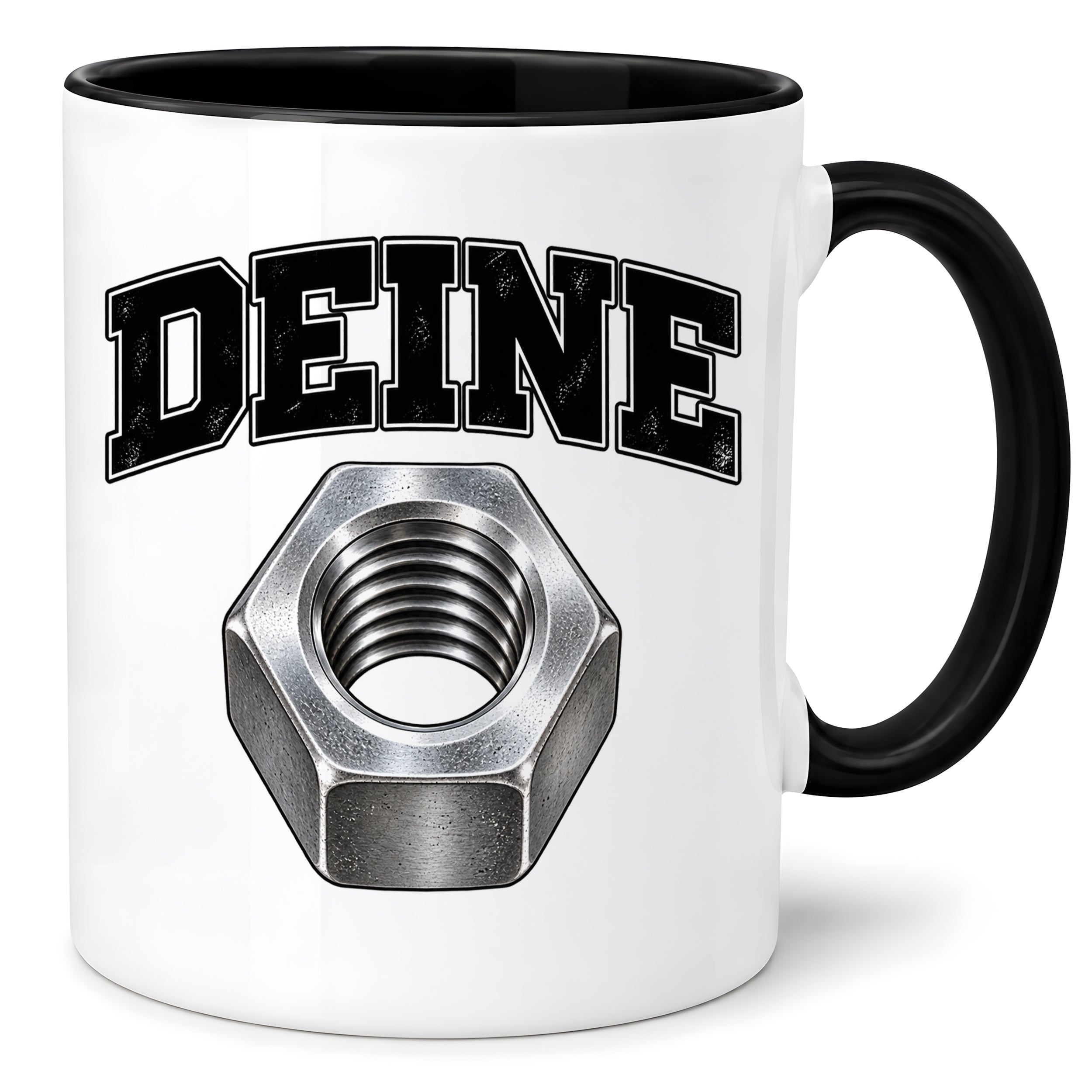 Tasse Deine Mutter Kfz Mechaniker Humor lustige Werkstatt Kaffeetasse Geschenk für Schrauber Automechaniker Kollegen Geburtstag Weihnachten 330 ml