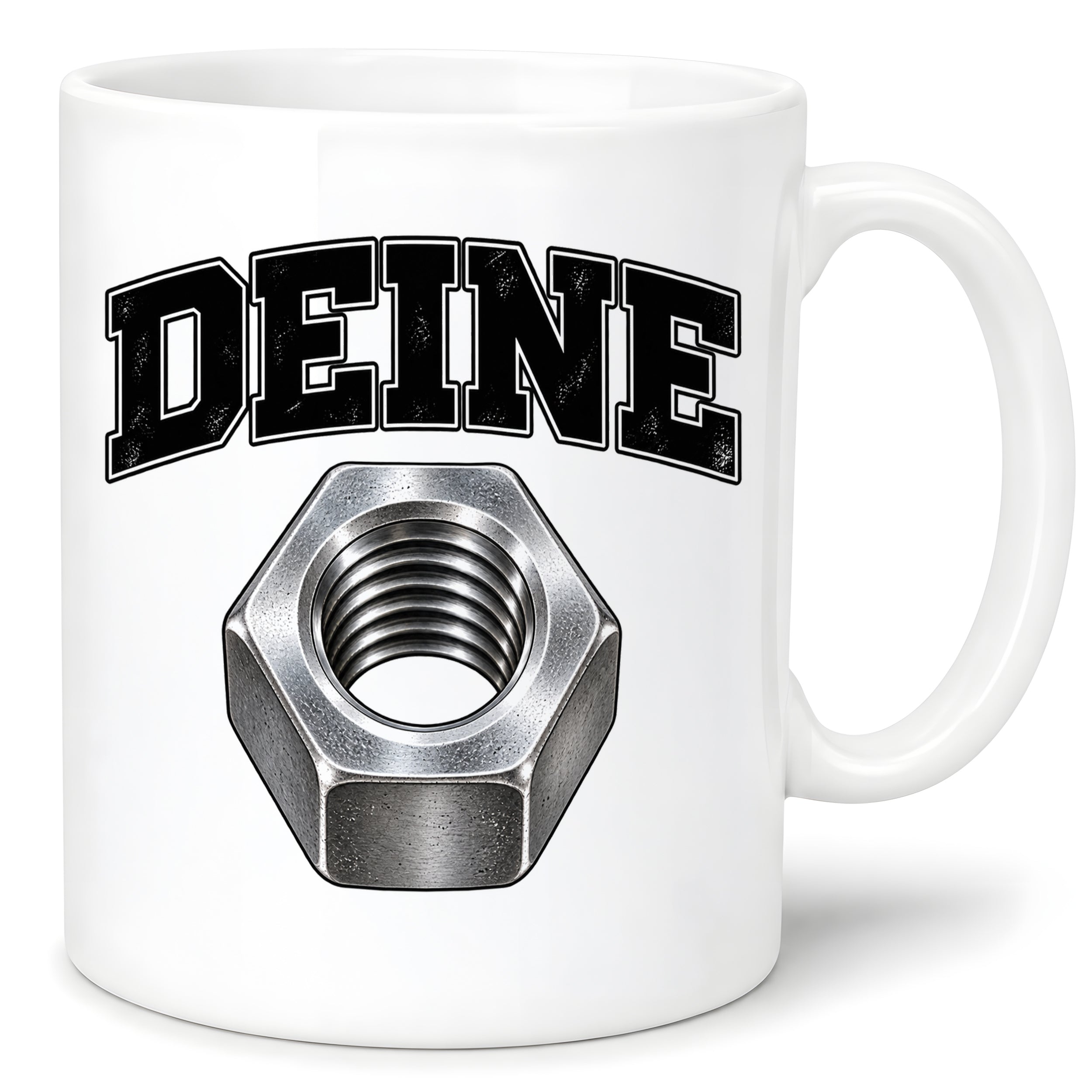Tasse Deine Mutter Kfz Mechaniker Humor lustige Werkstatt Kaffeetasse Geschenk für Schrauber Automechaniker Kollegen Geburtstag Weihnachten 330 ml