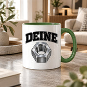 Tasse Deine Mutter Kfz Mechaniker Humor lustige Werkstatt Kaffeetasse Geschenk für Schrauber Automechaniker Kollegen Geburtstag Weihnachten 330 ml