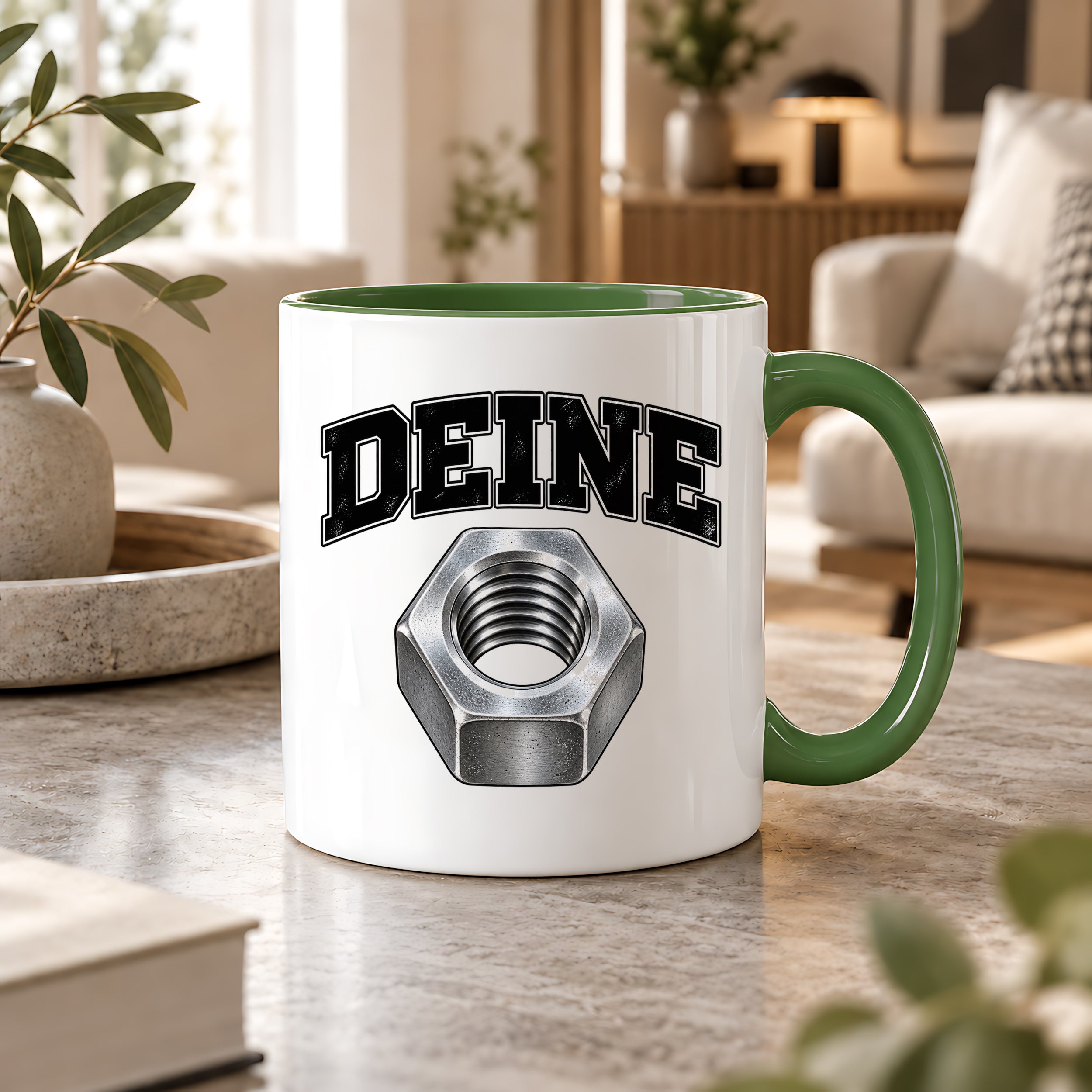 Tasse Deine Mutter Kfz Mechaniker Humor lustige Werkstatt Kaffeetasse Geschenk für Schrauber Automechaniker Kollegen Geburtstag Weihnachten 330 ml