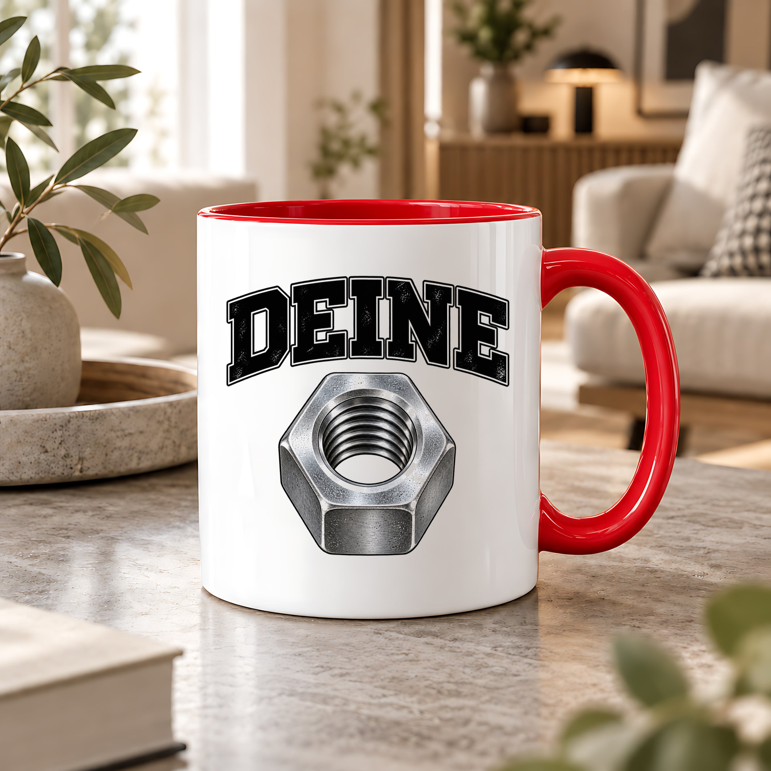 Tasse Deine Mutter Kfz Mechaniker Humor lustige Werkstatt Kaffeetasse Geschenk für Schrauber Automechaniker Kollegen Geburtstag Weihnachten 330 ml