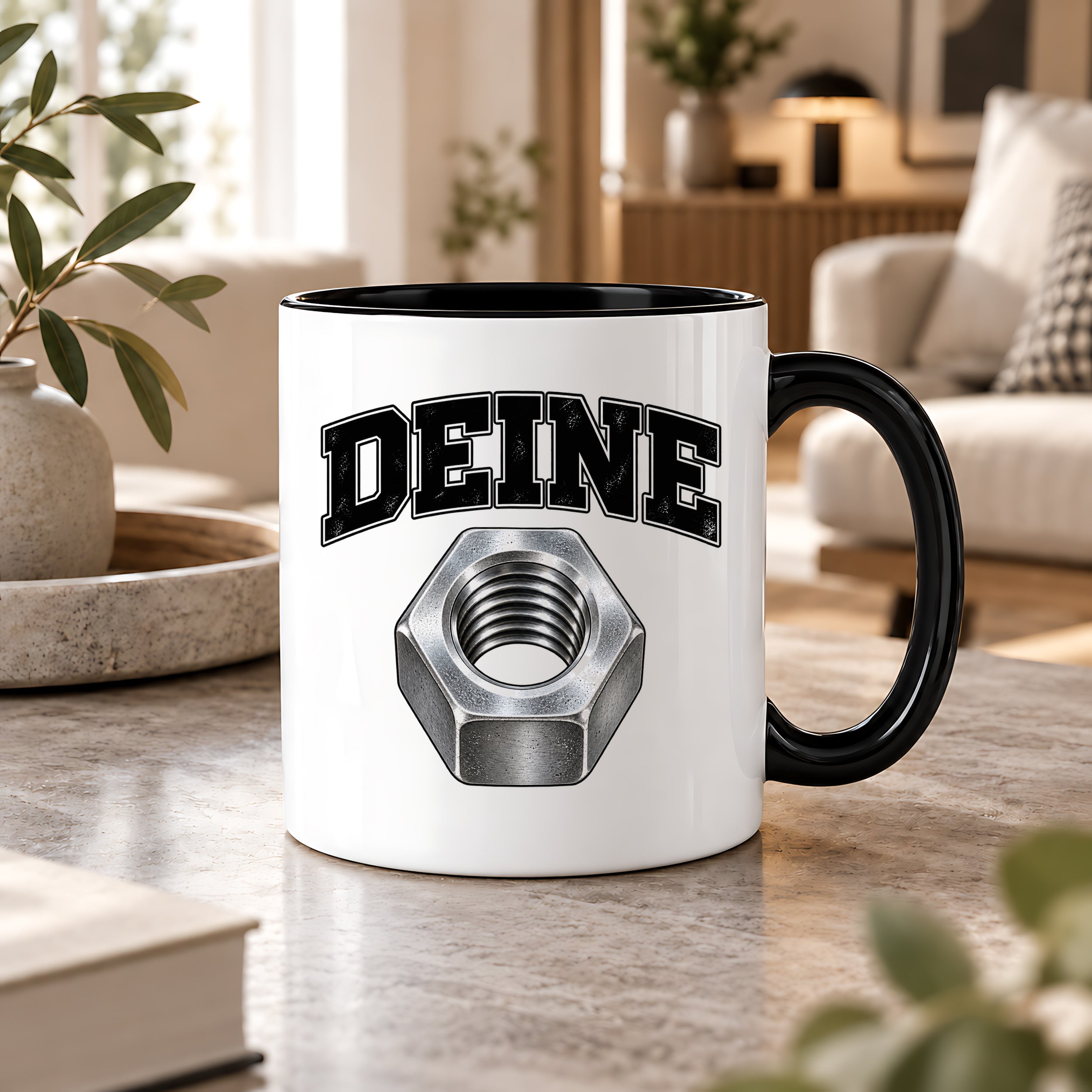 Tasse Deine Mutter Kfz Mechaniker Humor lustige Werkstatt Kaffeetasse Geschenk für Schrauber Automechaniker Kollegen Geburtstag Weihnachten 330 ml