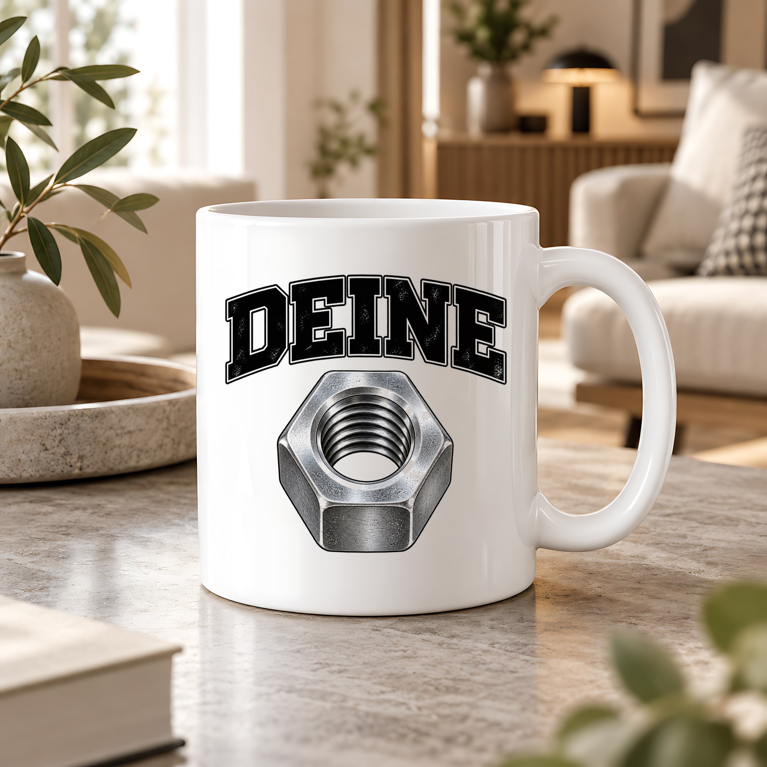 Tasse Deine Mutter Kfz Mechaniker Humor lustige Werkstatt Kaffeetasse Geschenk für Schrauber Automechaniker Kollegen Geburtstag Weihnachten 330 ml