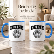 Tasse Deine Mutter Kfz Mechaniker Humor lustige Werkstatt Kaffeetasse Geschenk für Schrauber Automechaniker Kollegen Geburtstag Weihnachten 330 ml