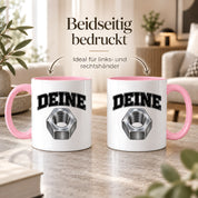 Tasse Deine Mutter Kfz Mechaniker Humor lustige Werkstatt Kaffeetasse Geschenk für Schrauber Automechaniker Kollegen Geburtstag Weihnachten 330 ml