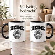 Tasse Deine Mutter Kfz Mechaniker Humor lustige Werkstatt Kaffeetasse Geschenk für Schrauber Automechaniker Kollegen Geburtstag Weihnachten 330 ml