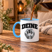 Tasse Deine Mutter Kfz Mechaniker Humor lustige Werkstatt Kaffeetasse Geschenk für Schrauber Automechaniker Kollegen Geburtstag Weihnachten 330 ml